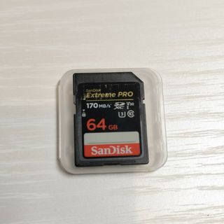 サンディスク(SanDisk)のSanDisk SDカード64GB(PC周辺機器)