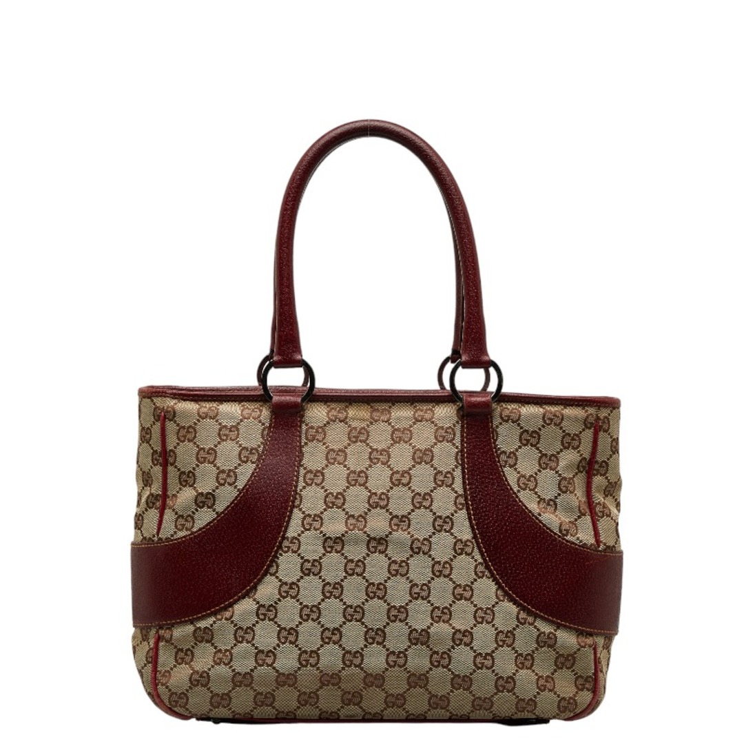 グッチ GGキャンバス トートバッグ ショルダーバッグ 113011 レザー レディース GUCCI 【1-0120399】 | フリマアプリ ラクマ