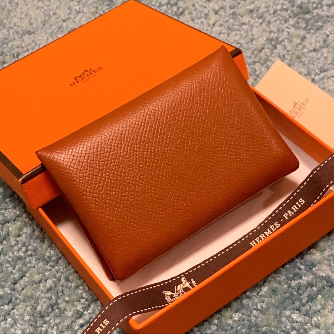 HERMES(エルメス) 名刺入れ美品  カルヴィ