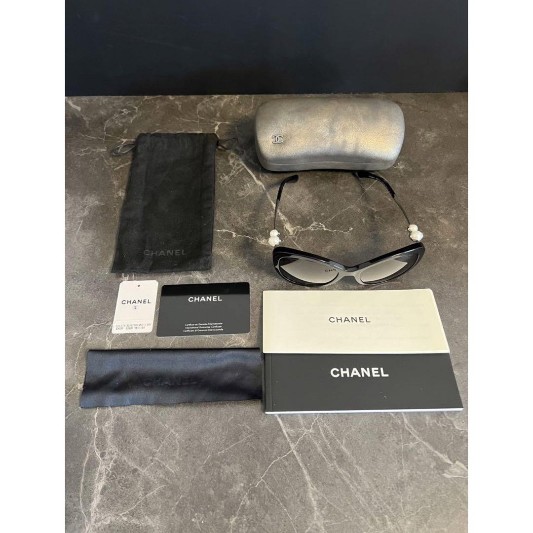 CHANEL - 【美品】CHANEL シャネル サングラス パール 5338-H-Aの通販