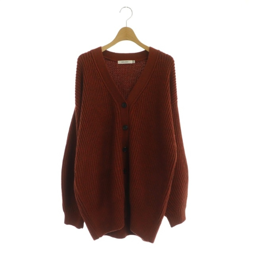 moussy(マウジー)のマウジー MIX COLOR LONG CARDIGAN カーディガン 厚手 F レディースのトップス(カーディガン)の商品写真