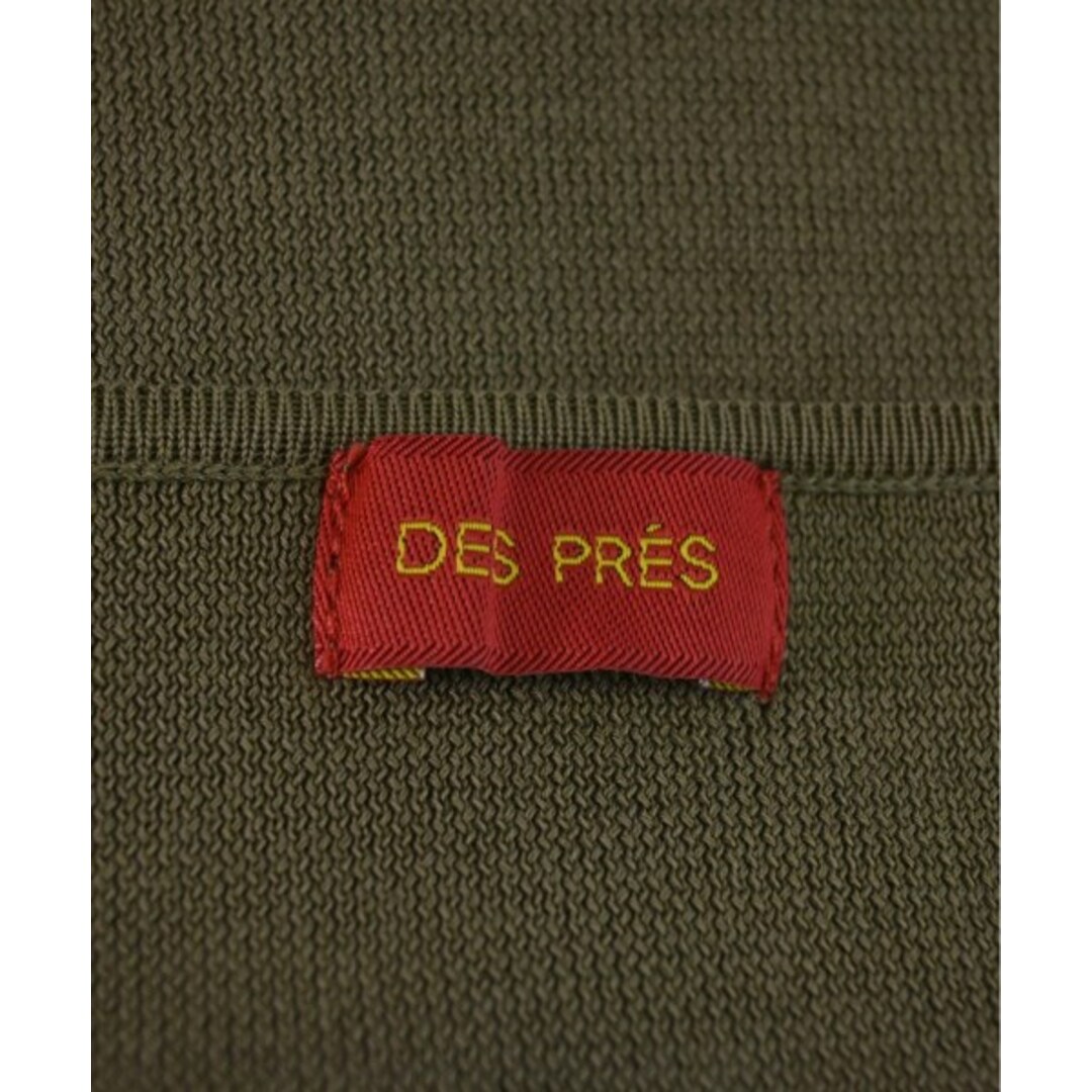 DES PRES(デプレ)のDES PRES デプレ ニット・セーター L カーキ 【古着】【中古】 レディースのトップス(ニット/セーター)の商品写真