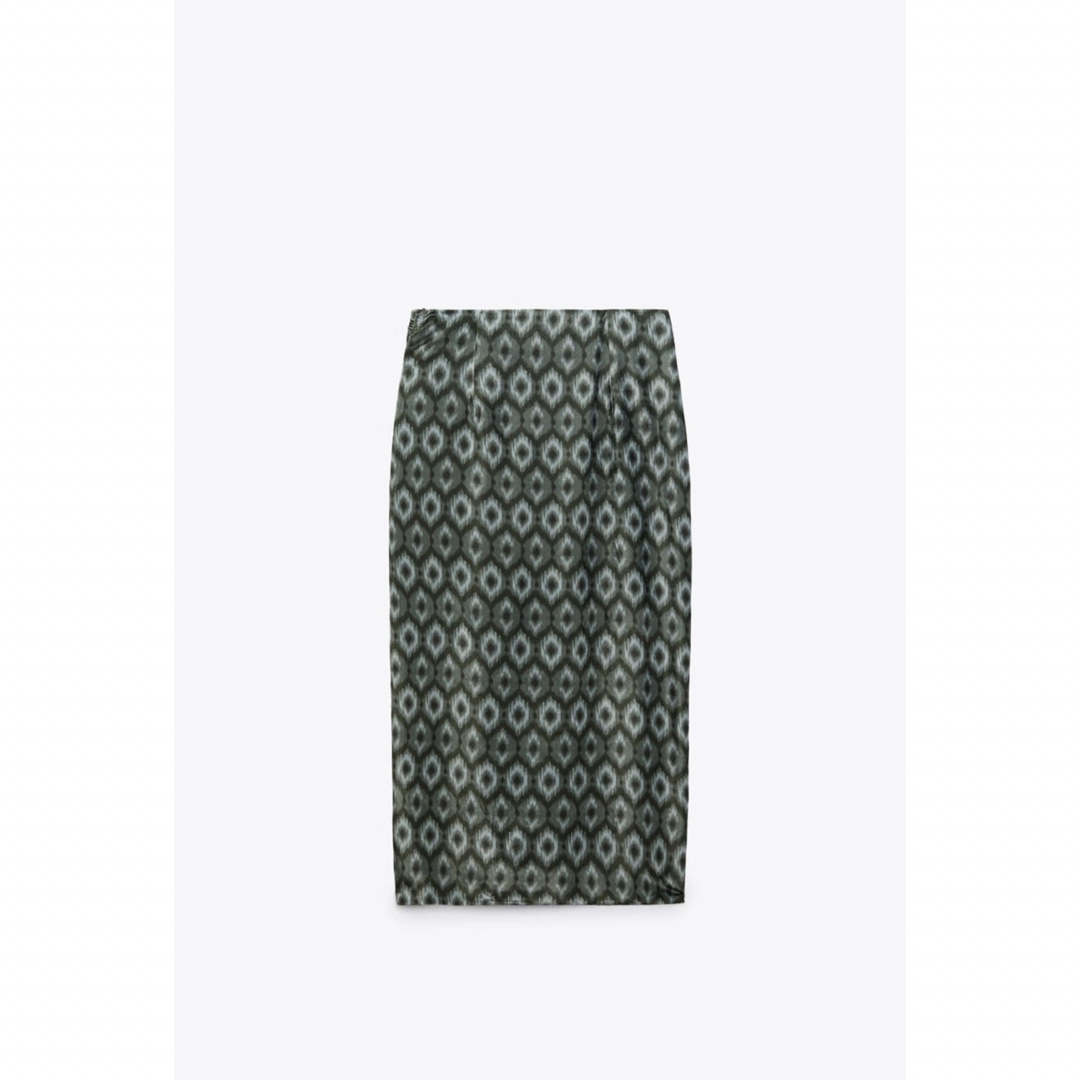 ZARA(ザラ)のZARAベルベットミディ丈スカート レディースのスカート(ひざ丈スカート)の商品写真