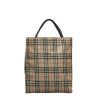 バーバリー(BURBERRY)のバーバリー ノバチェック トートバッグ キャンバス レディース BURBERRY 【1-0122576】(トートバッグ)