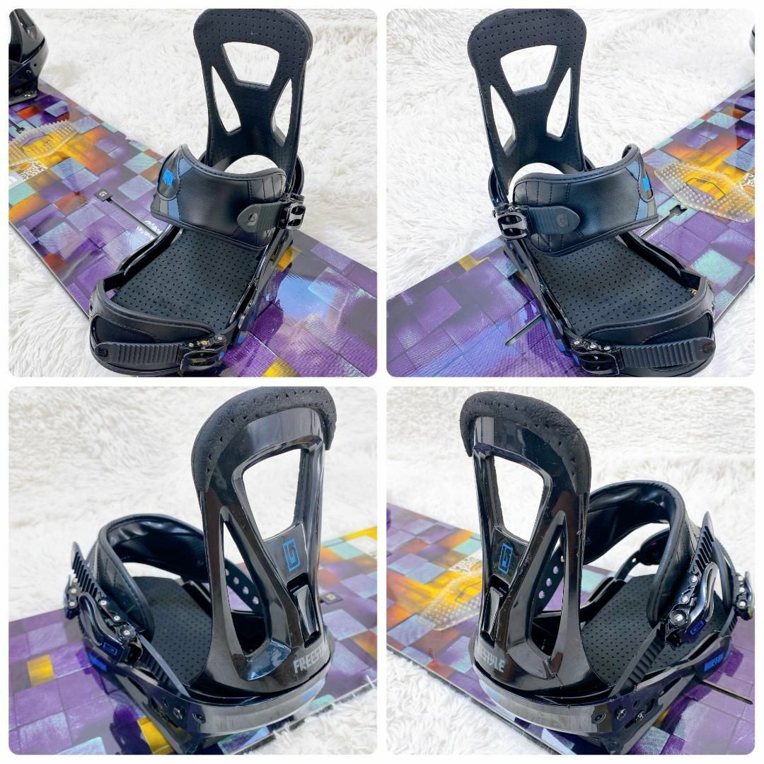 【超豪華‼BURTON3点セット】バートン スノーボード 155cm 27cm