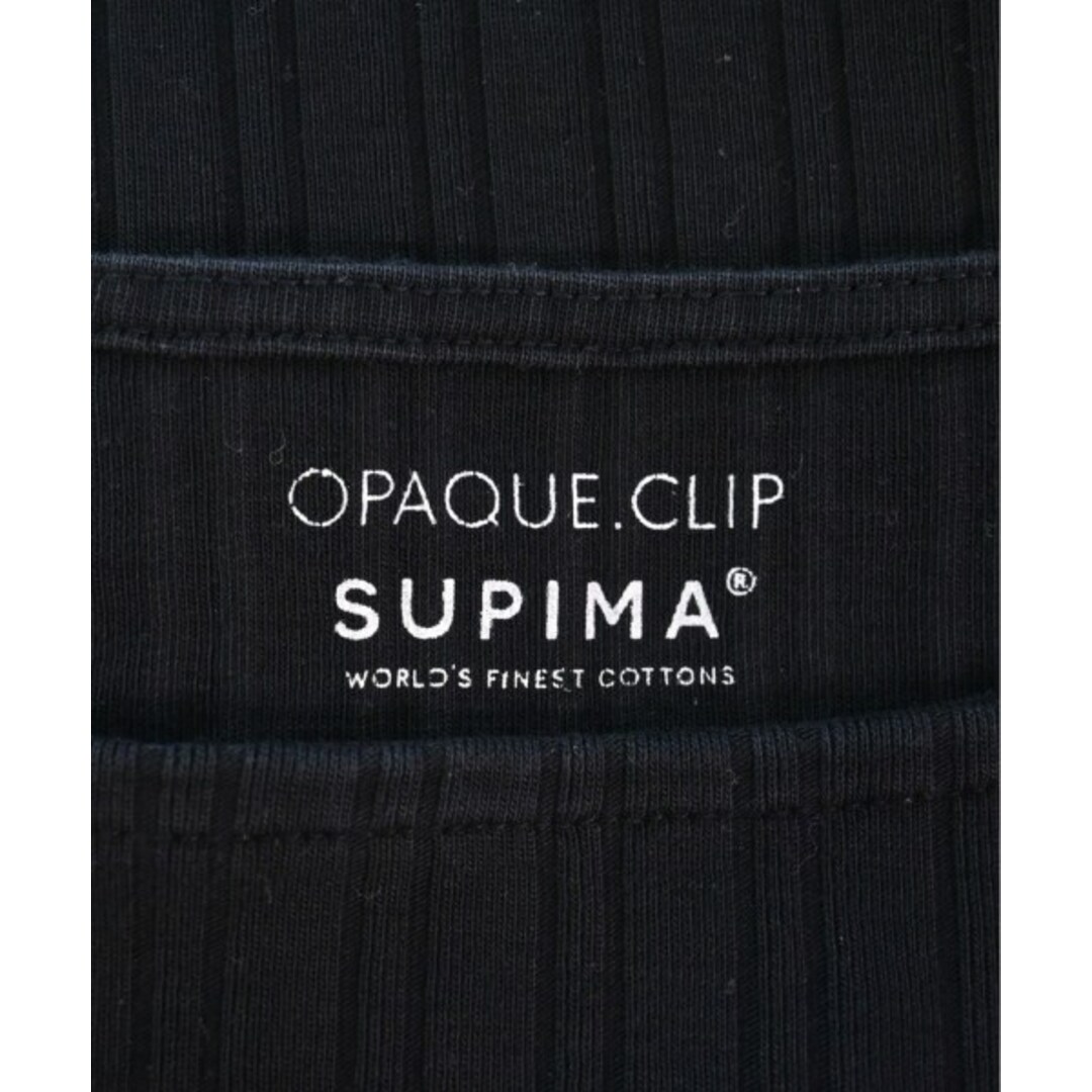 OPAQUE.CLIP(オペークドットクリップ)のOPAQUE.CLIP オペークドットクリップ Tシャツ・カットソー S 黒 【古着】【中古】 レディースのトップス(カットソー(半袖/袖なし))の商品写真