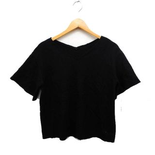 新品タグ付き plage sweat drape tシャツ 黒 プラージュ