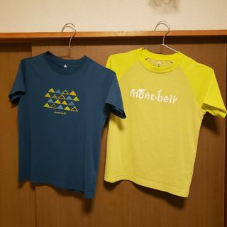 モンベル(mont bell)のmont-bell　ウィックロン半袖150㎝×2枚(Tシャツ/カットソー)