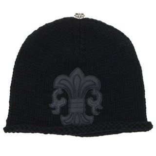 Chrome Hearts - クロムハーツ BEANIE CASH レザーBSフレアパッチ付