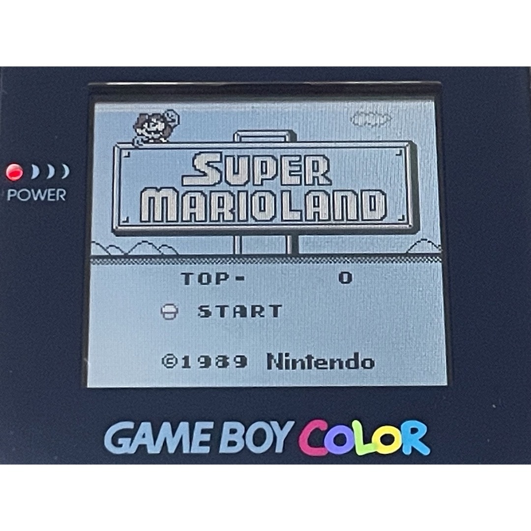 【ジャンク品】ゲームボーイカラー クリア ゲームボーイ 本体 2