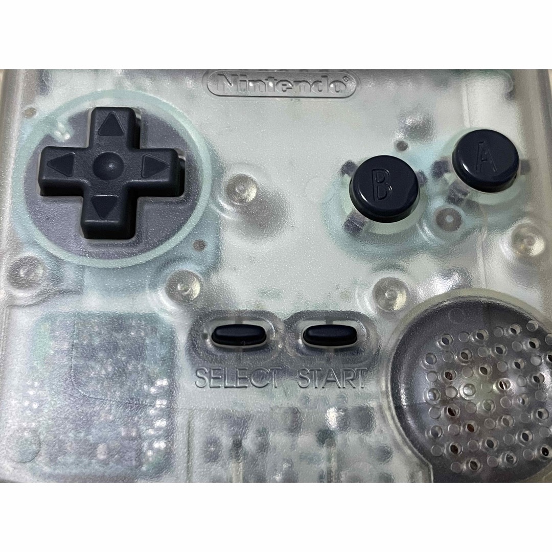 【ジャンク品】ゲームボーイカラー クリア ゲームボーイ 本体 3