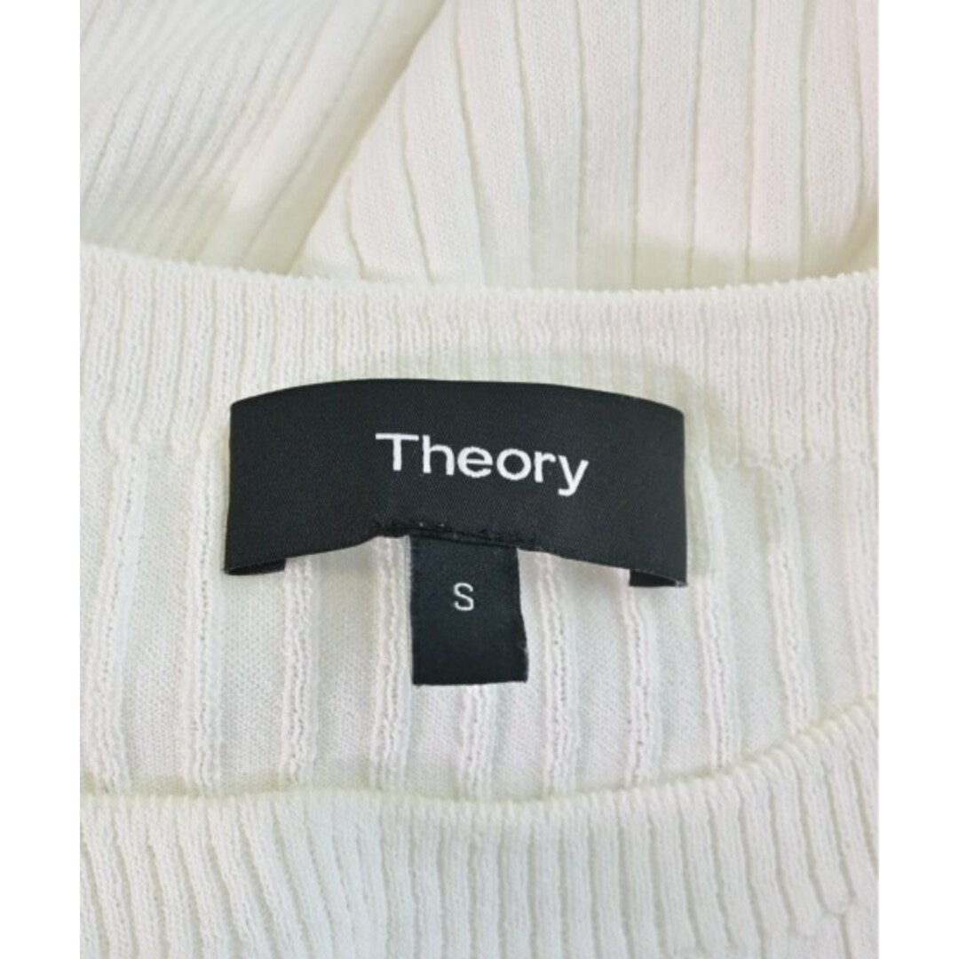 theory(セオリー)のTheory セオリー ベスト/ノースリーブ S 白 【古着】【中古】 レディースのトップス(ベスト/ジレ)の商品写真