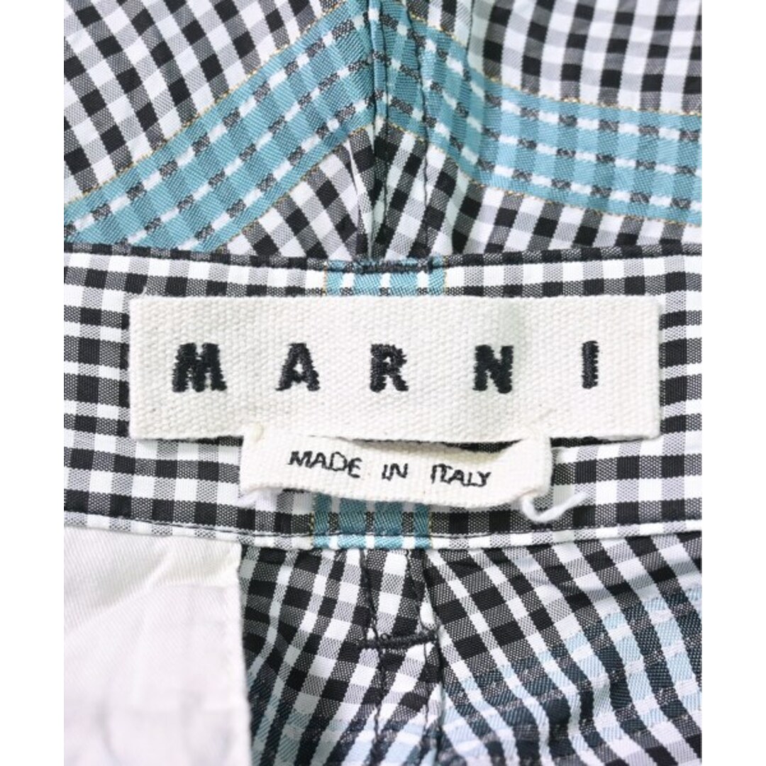 Marni(マルニ)のMARNI マルニ パンツ（その他） 44(S位) 黒x白x緑(チェック) 【古着】【中古】 メンズのパンツ(その他)の商品写真