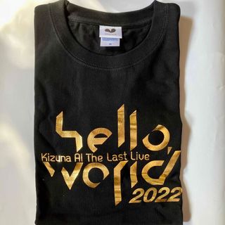 新品 キズナアイ LIVE Tシャツ2022 Ｍサイズ 黒色 綿100％(その他)