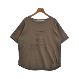 フレームワーク(FRAMeWORK)のFRAMeWORK フレームワーク Tシャツ・カットソー F カーキ 【古着】【中古】(カットソー(半袖/袖なし))