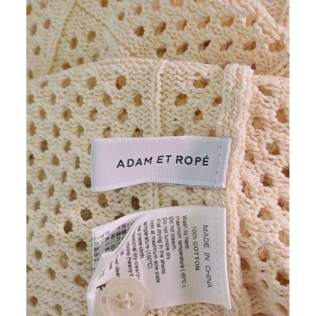 ADAM ET ROPE アダムエロペ ニット・セーター F アイボリー