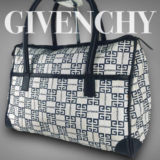 【希少】GIVENCHY ハンドバッグ キャンバス レザー ブラウン フリンジ