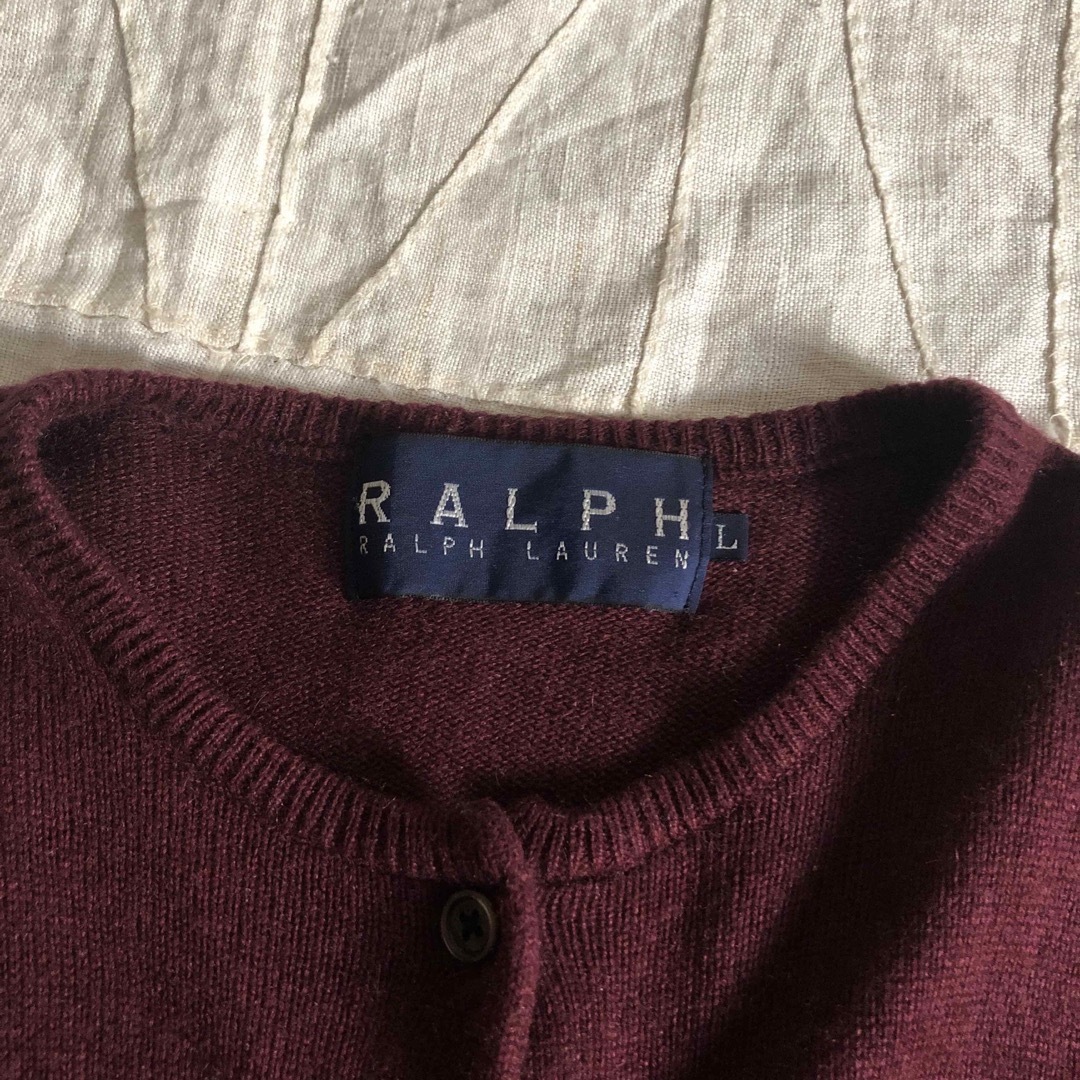 Ralph Lauren(ラルフローレン)のラルフローレン   ラルフ　カーディガン　シルクカシミア レディースのトップス(カーディガン)の商品写真