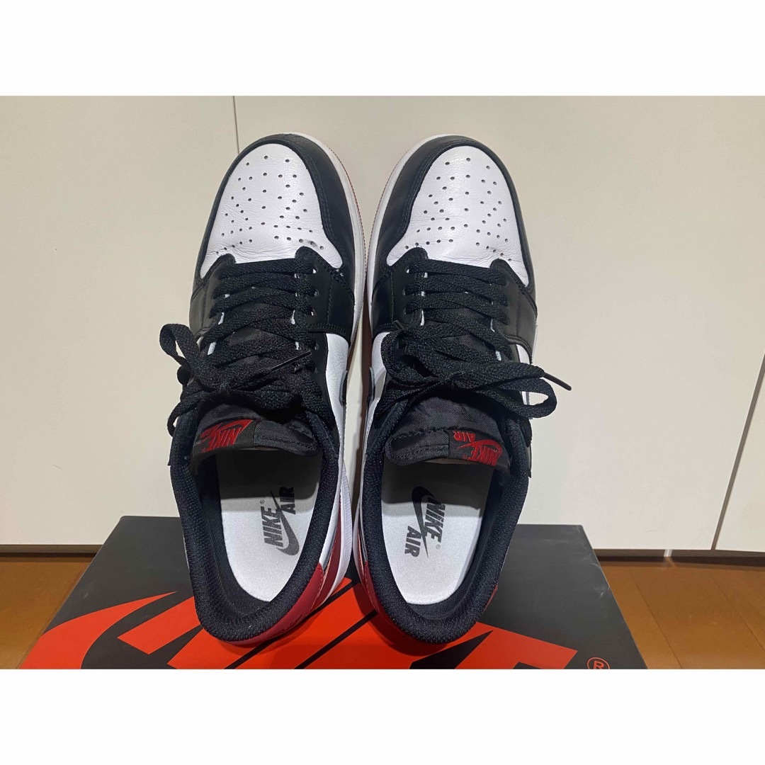 NIKE AIR JORDAN 1 つま黒 28.0 品 ジョーダン AJ1 7