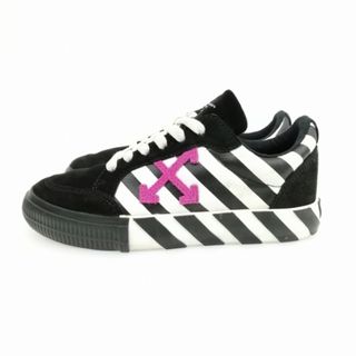 オフホワイト(OFF-WHITE)の2013 ARROW LOW VULCANIZED ローカット スニーカー 35(スニーカー)