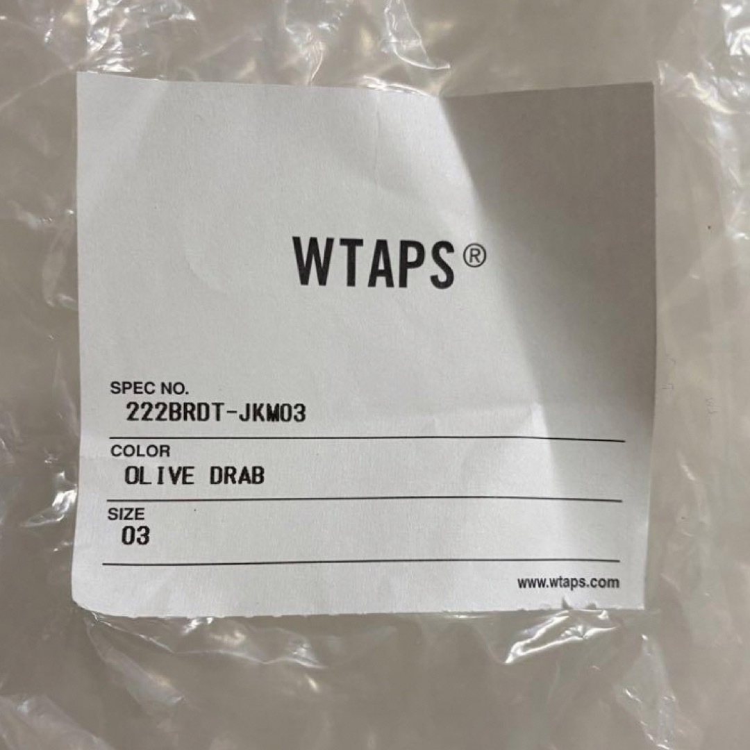 W)taps(ダブルタップス)のWtaps Torpor Jacket ダブルタップス トーパー オリーブL メンズのジャケット/アウター(ダウンジャケット)の商品写真