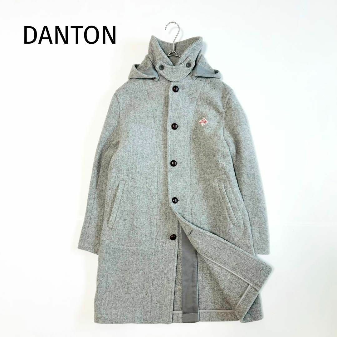 DANTON - ダントン ウールモッサロングコート グレー 38の通販 by Hana ...