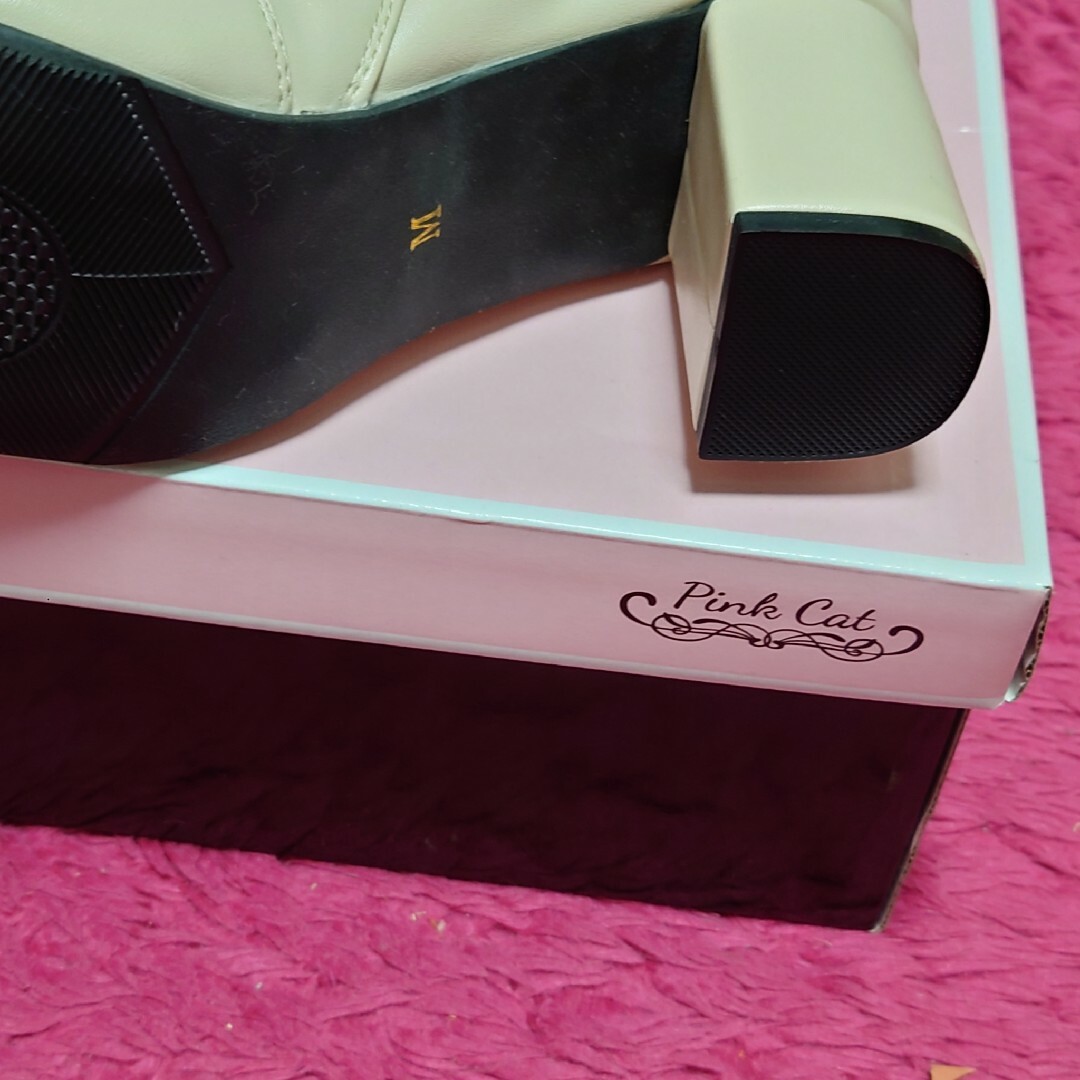Pink Cat　ニーハイブーツ　23.5cm レディースの靴/シューズ(ブーツ)の商品写真