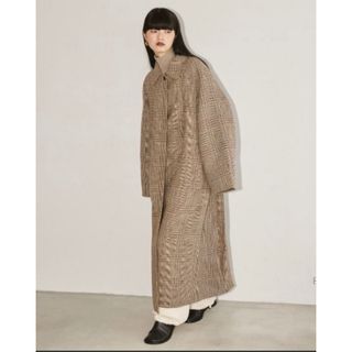 TODAYFUL - todayful Soutiencollar Check Coatの通販 by はる's shop