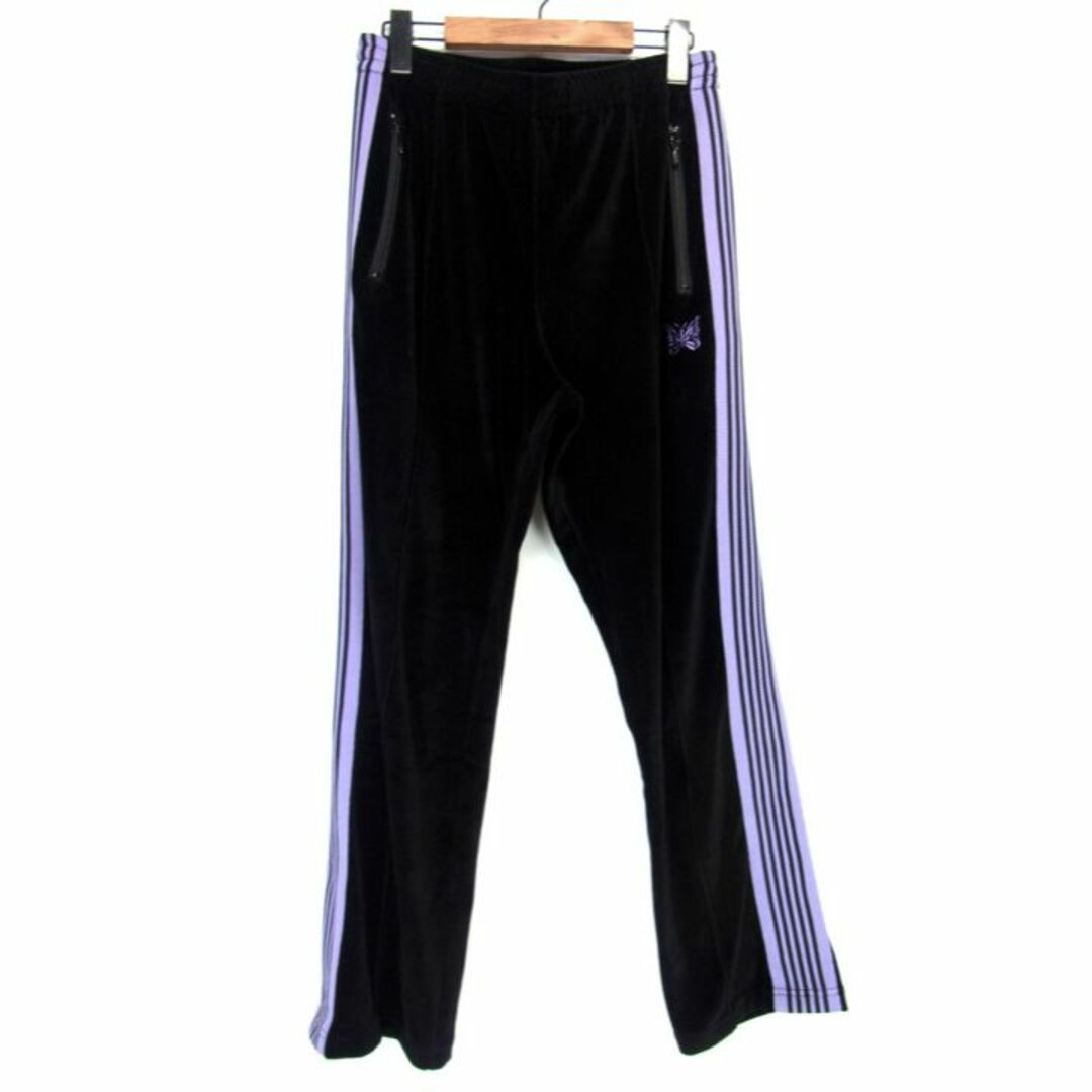 ニードルズ Needles ■ 【 NARROW TRACK PANTS KP227 】 バタフライ 刺繡 ベロア サイド ライン トラック パンツ　w15876