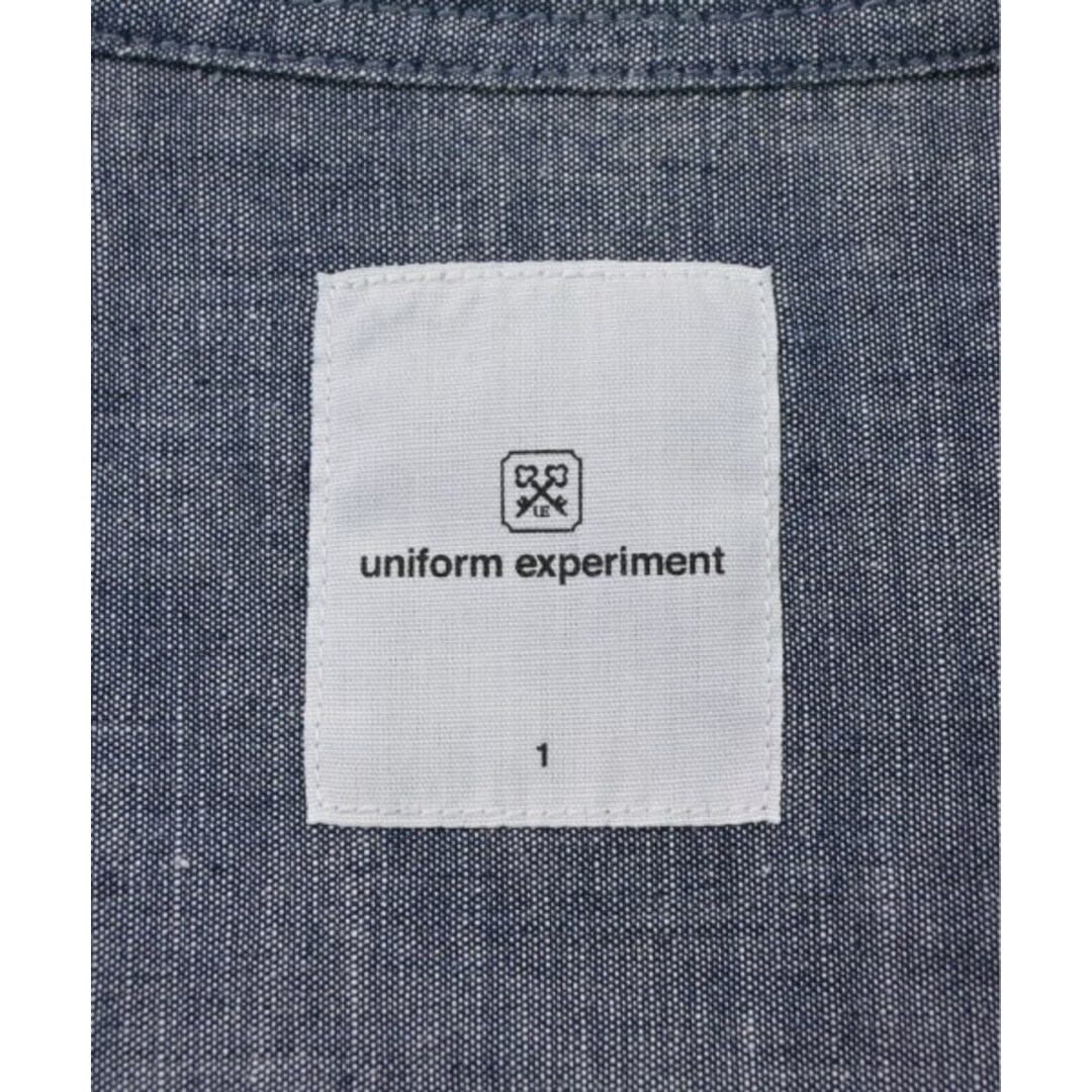 uniform experiment カジュアルシャツ 1(S位) インディゴ