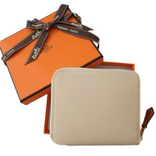 HERMES◆エルメス◆シルクインコンパクト◆財布◆クレ モーヴパール◆新品