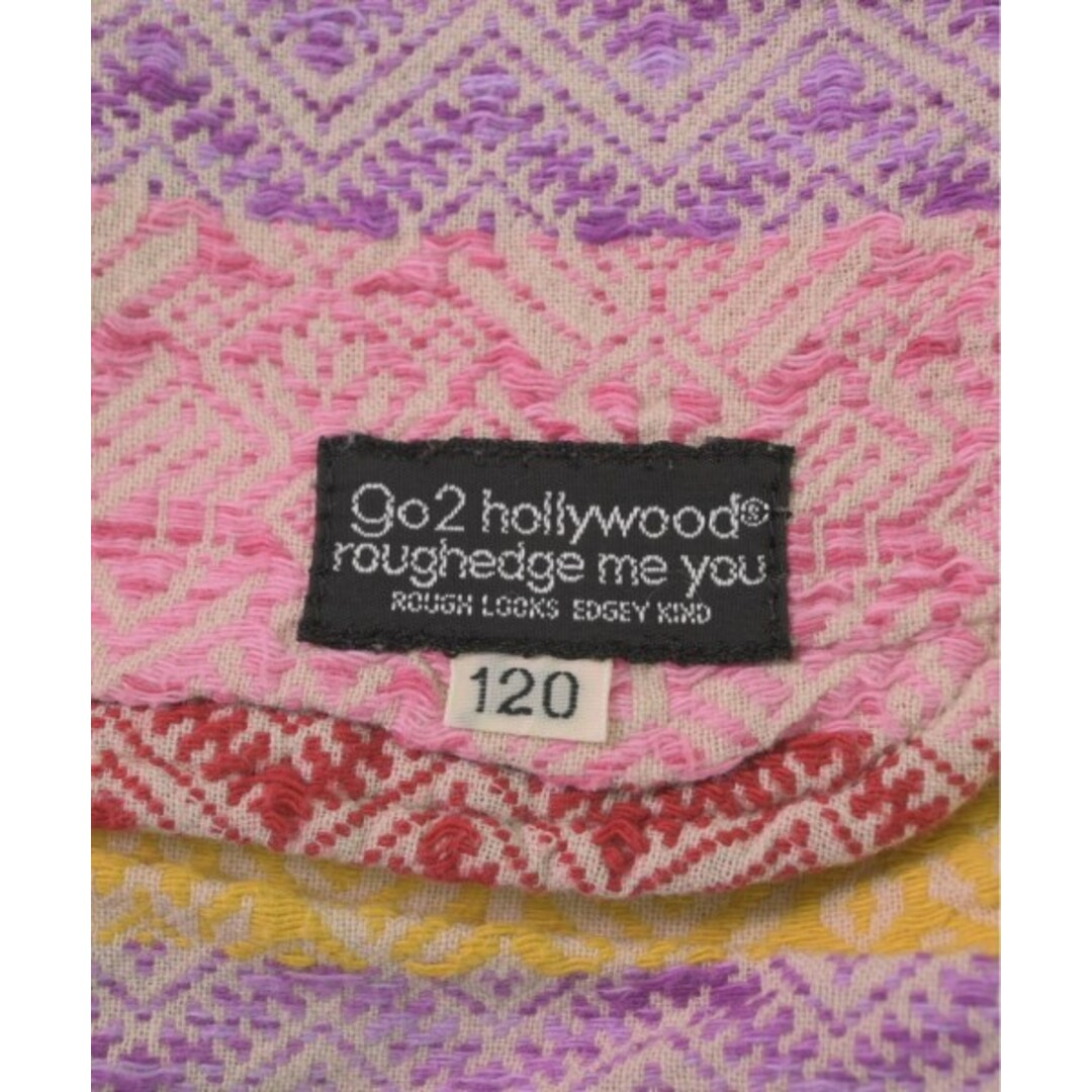 GO TO HOLLYWOOD(ゴートゥーハリウッド)のGO TO HOLLYWOOD パンツ（その他） 120 赤x黄x紫(総柄) 【古着】【中古】 キッズ/ベビー/マタニティのキッズ服女の子用(90cm~)(パンツ/スパッツ)の商品写真