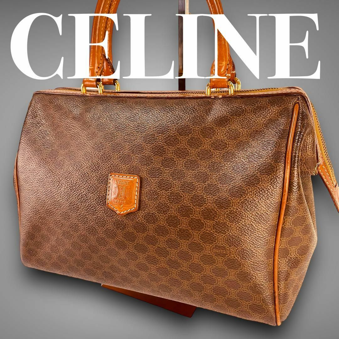 celine - 【美品】CELINE セリーヌ ミニボストン ハンドバッグ