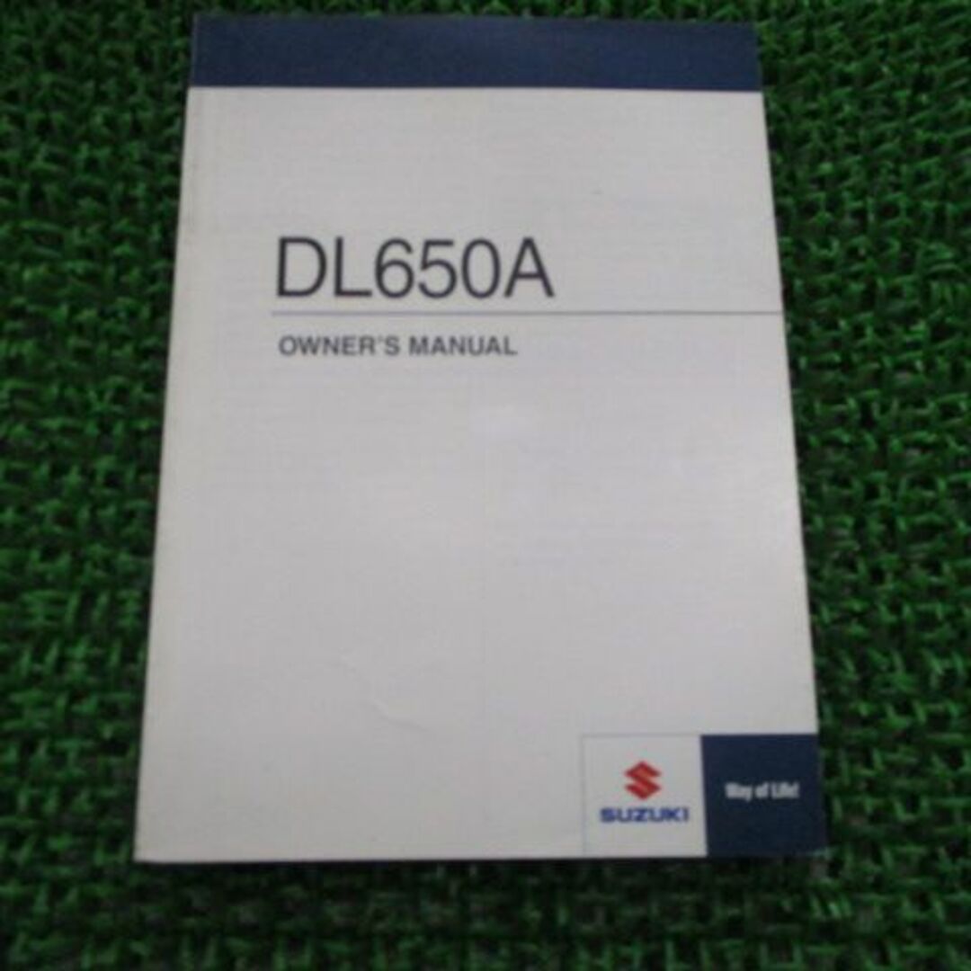 DL650A 取扱説明書 英語版 スズキ 正規  バイク 整備書 11J60 L2 Vストローム uV 車検 整備情報:12157119