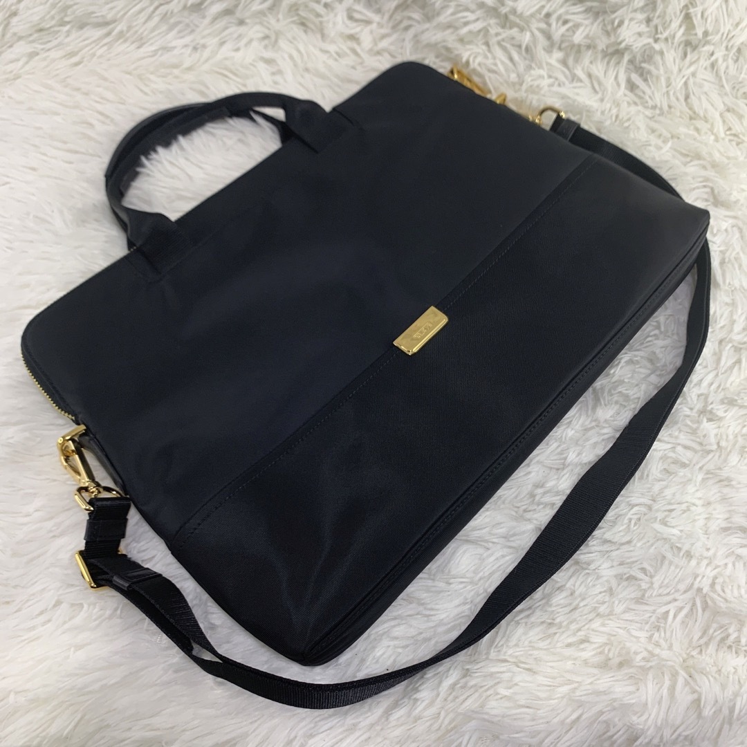 美品 TUMI voyageur トゥミ ビジネスバッグ ブリーフケース 金金具