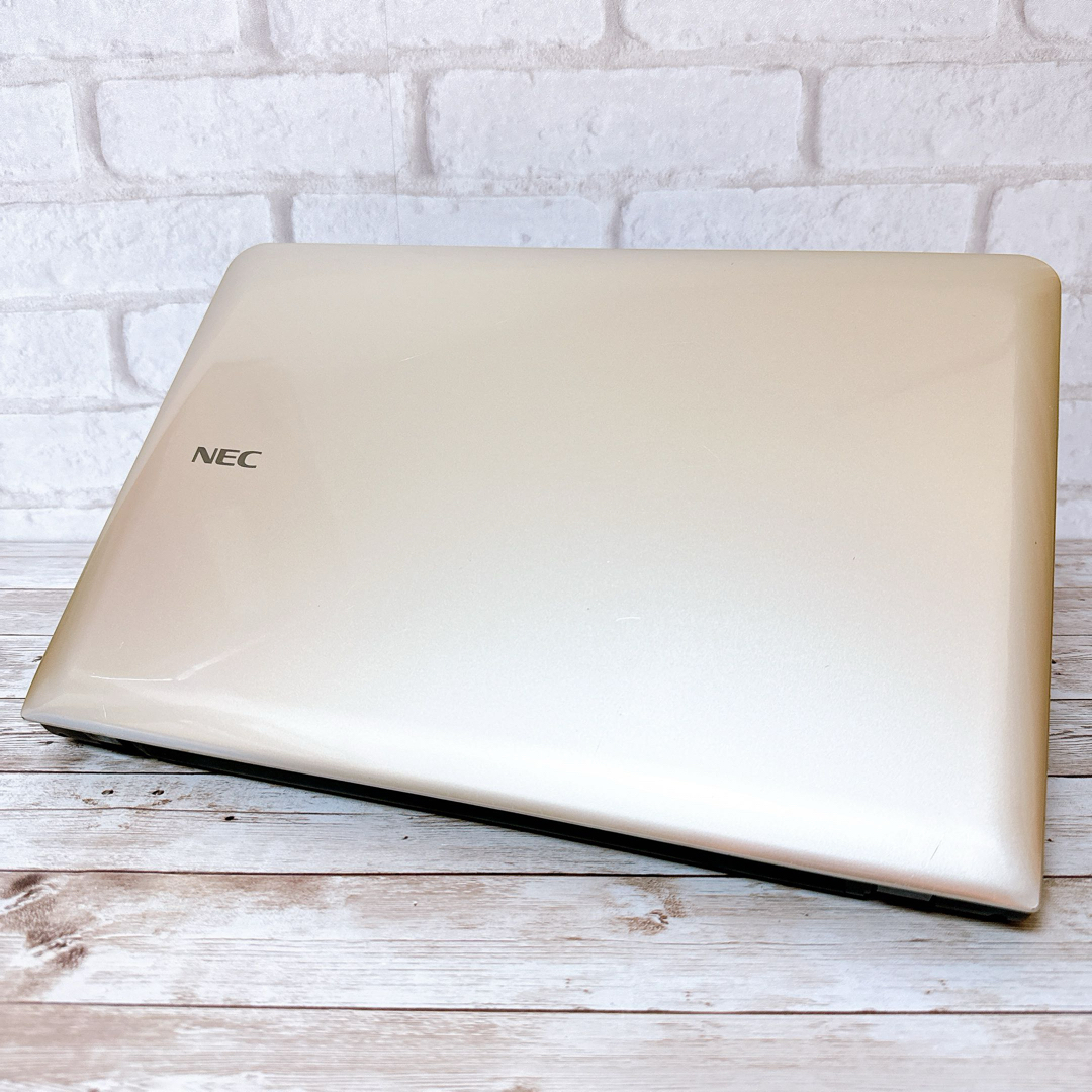 NEC - 早い者勝ち✨爆速SSD500GB&メモリ10GB✨カメラ付ノートパソコン