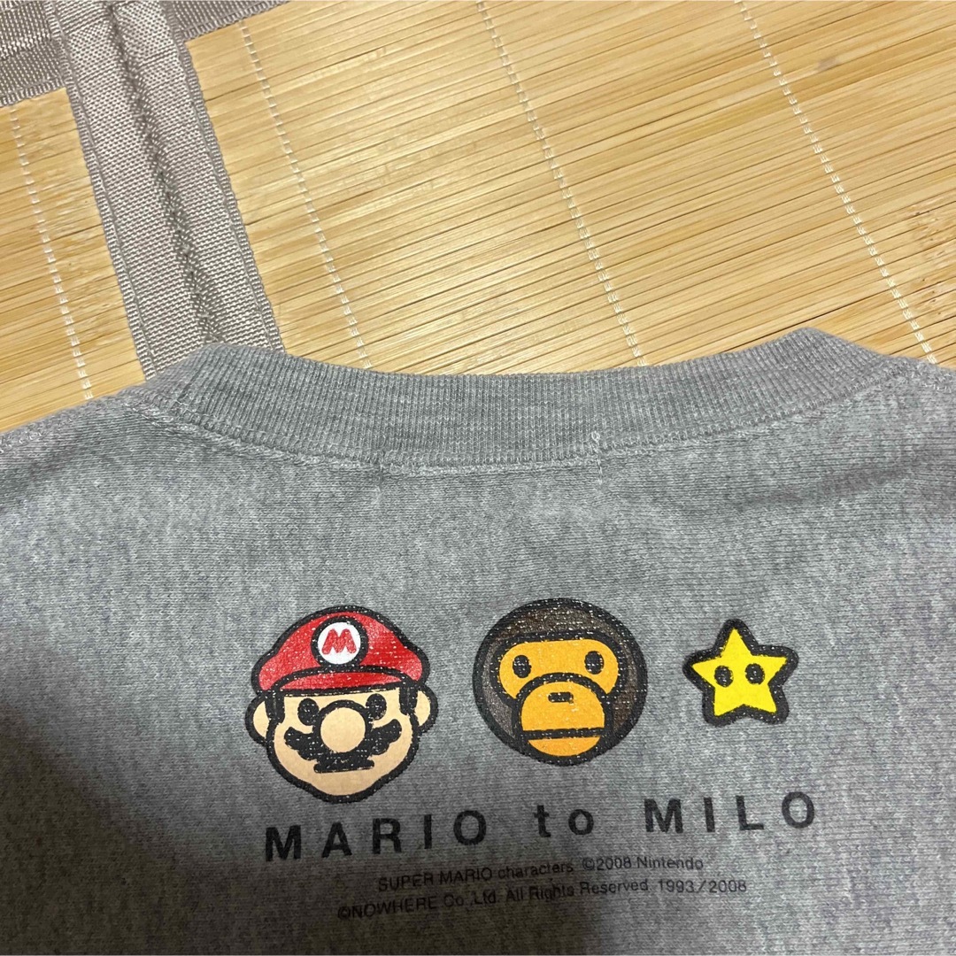 APE BAPE KAWS BABY MILO MARIO マリオ スウェット-