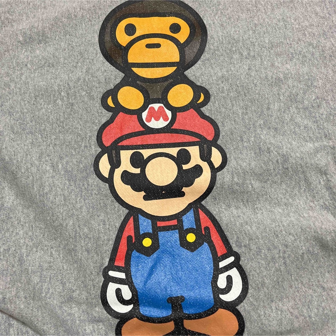 APE BAPE KAWS BABY MILO MARIO マリオ スウェット-