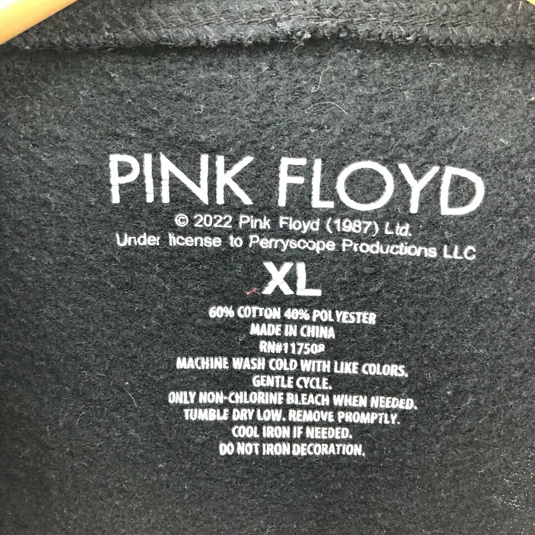 古着 PINK FLOYD ピンクフロイド バンド スウェットプルオーバーパーカー メンズXL /eaa385466 メンズのトップス(スウェット)の商品写真