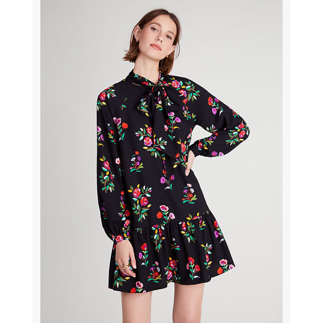 男性に人気! ケイトスペード KateSpade ワンピース 花柄 ワンピース 男性に人気! ケイトスペード KateSpade ワンピース 花柄 ワンピース