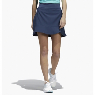 アディダス(adidas)の送料無料 新品 adidas ゴルフ フリルスカート インナー付き L(ウエア)