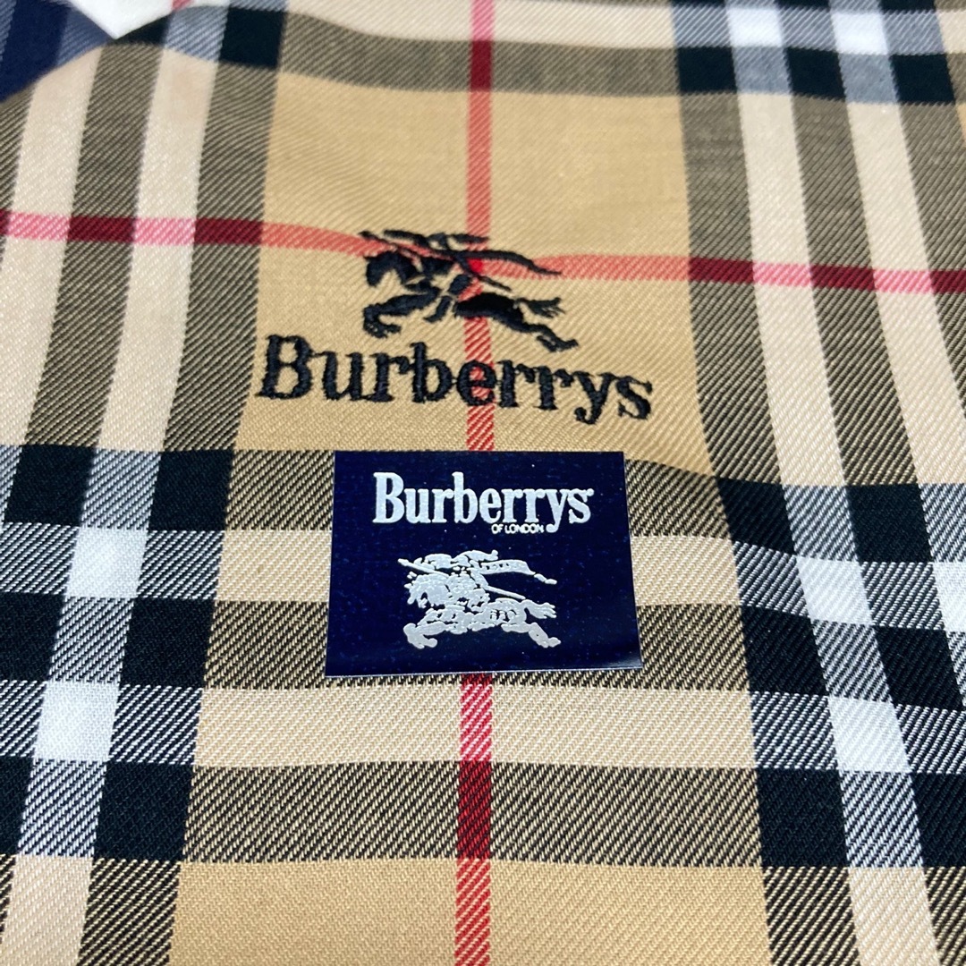 BURBERRY(バーバリー)の90s Burberrys ハンカチ デッドストック ノバチェック 未使用 貴重 レディースのファッション小物(ハンカチ)の商品写真