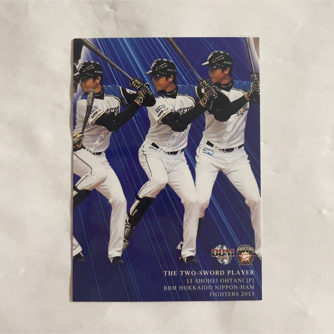 BBM 2013 大谷翔平 ルーキー パズルカード チームリミ F98 の通販 by