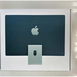 マック(Mac (Apple))の動画編集者向け 最上級未開封 定価約35万 iMac 16GB 1TB グリーン(デスクトップ型PC)