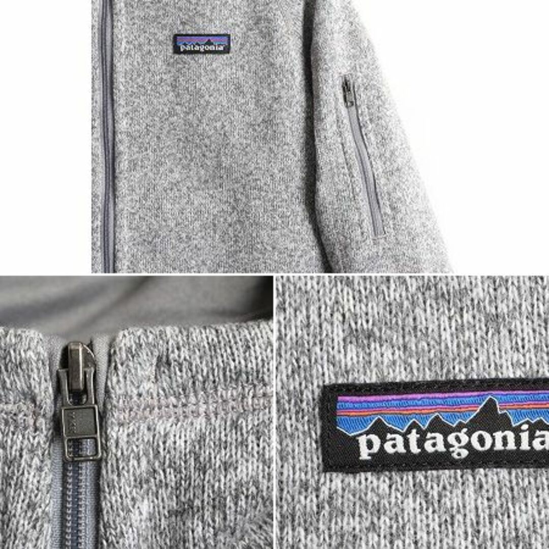 patagonia(パタゴニア)のパタゴニア ベターセーター ジャケット S フリース フルジップ ブルゾン 灰 レディースのジャケット/アウター(ブルゾン)の商品写真