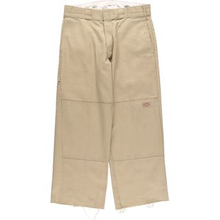 ディッキーズ(Dickies)の古着 ディッキーズ Dickies Loose Fit ダブルニー ワークパンツ メンズw32 /eaa376929(ワークパンツ/カーゴパンツ)