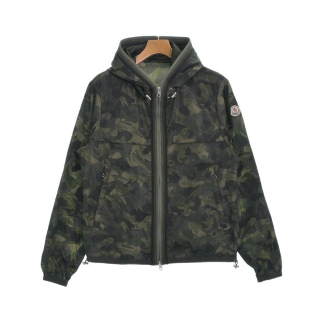 MONCLER モンクレール ブルゾン（その他） 2(M位) 緑x黒等(総柄)