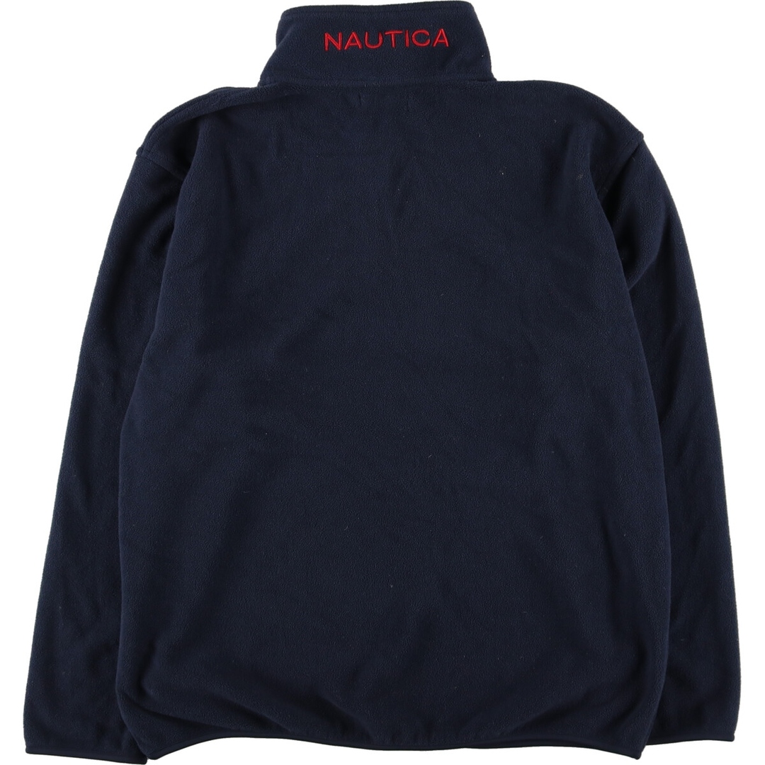 ノーティカ NAUTICA ハーフジップ フリースプルオーバー メンズL /eaa386659