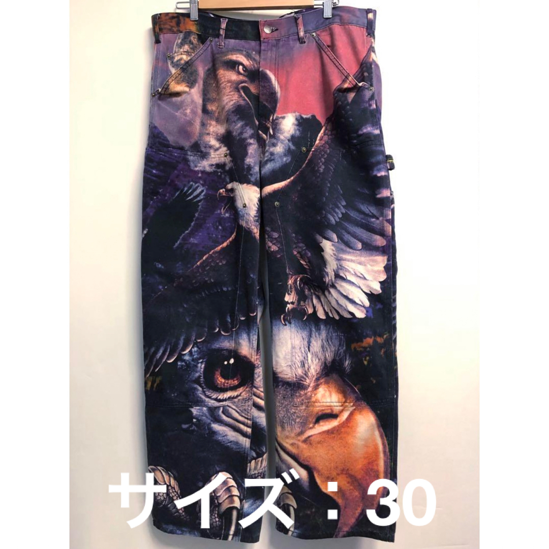 supreme eagle double knee painter pant-