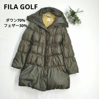 FILA - フィラ FILA ダウン ジャケット コート シルバーフォックス